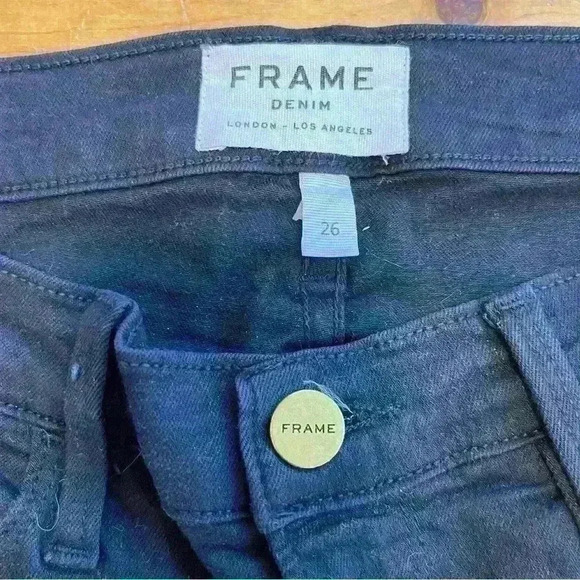 Frame le  skinny de Jeanne, sz 26 . Excellent condition. - Picture 6 of 12